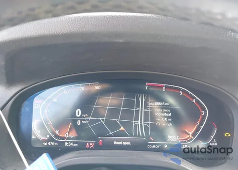 2020 BMW X3 Sdrive30I z USA, uszkodzony, nr VIN 5UXTY3C01LLE55253